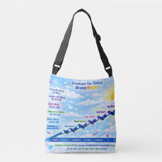 Forecast for Today: BrainyBright Weather!Tote bags Crossbody Tas