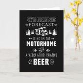 Forecast Motorhome - goede kans op bier Kaart (Gele Bloem)