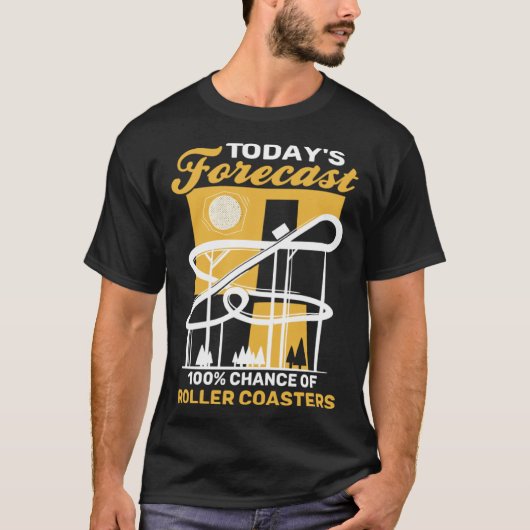 Forecast Roller Coaster T-shirt (Voorkant)