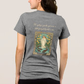 Forecasting Lovers' Fortunes Dwynwen's Well And Sa Tri-Blend Shirt (Achterkant)