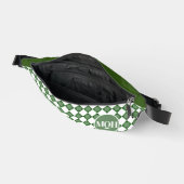 ForeFashion: wit en groen golfbal patroon Heuptasje (Open)