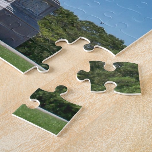 Forefathers monument puzzel (Zijkant)