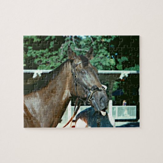 Forego Racehorse 1977 Legpuzzel (Horizontaal)