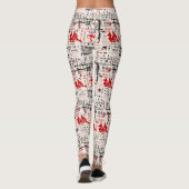Foreign Torn Peeled Billboard Leggings (Achterkant)