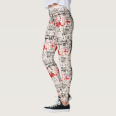 Foreign Torn Peeled Billboard Leggings (Links)
