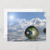 Foreign Trade-62743 FANTASY DIGITALE REALISME SCIE Briefkaart (Voorkant / Achterkant)