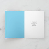 Forel aan oom Birthday Kaart (Binnen)