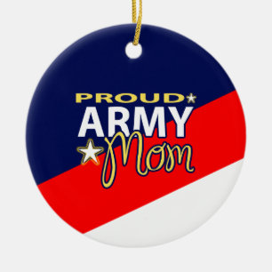 Forel Army Mam Ornament met aangepast Afbeelding