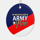 Forel Army Mam Ornament met aangepast Afbeelding (Links)