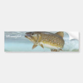 forel, brook bumpersticker (Voorkant)