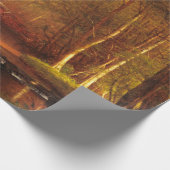 Forel Brook in de Catskills, 1875 van Whittredge Cadeaupapier (Hoek)