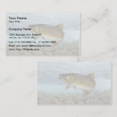 forel, brook visitekaartje (Voorkant / Achterkant)