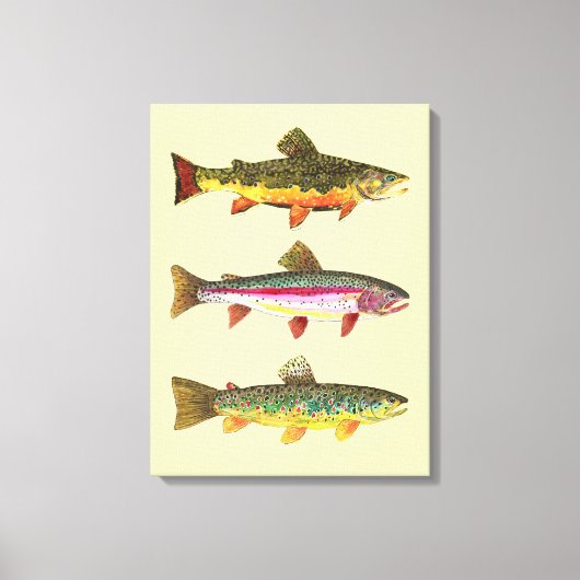 forel canvas afdruk (Voorkant)