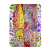 forel drip schilderkunst magneet (Verticaal)