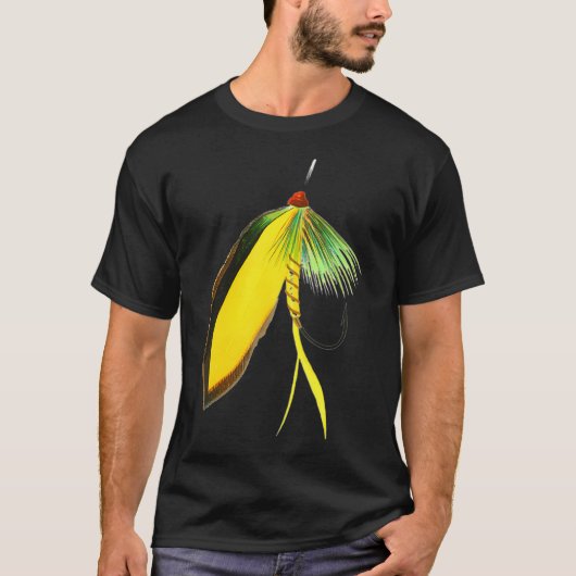 Forel en Baars Vlieg T-shirt (Voorkant)