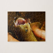 forel en vliegen legpuzzel (Horizontaal)