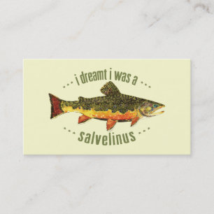 Forel Fly Fishing Visitekaartje