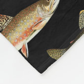 Forel Galore Black Fleece Deken (Hoek)