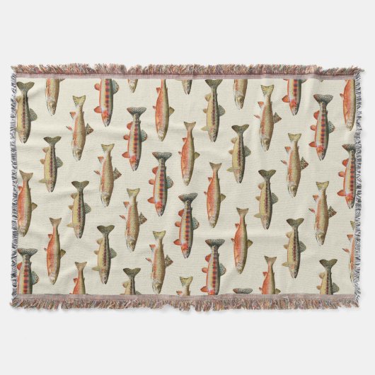 Forel Galore Cream Deken (Voorkant)