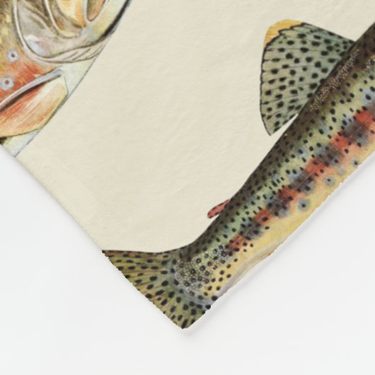 Forel Galore Cream Fleece Deken (Hoek)