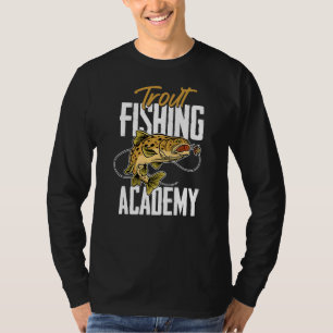 forel Gevist academie Gevist hengel vis visser T-shirt