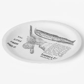  forel Gevist ad Circa 1890's Papieren Bordje (Gekanteld)