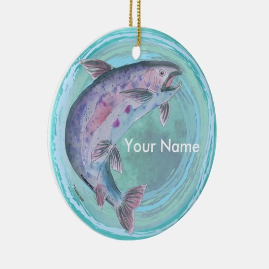 Forel Geviste aangepaste ornament (Rechts)