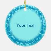 Forel Geviste aangepaste ornament (Achterkant)