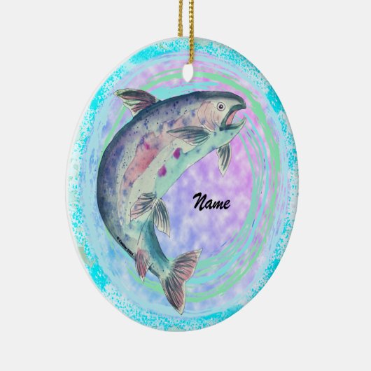 Forel Geviste aangepaste ornament (Rechts)