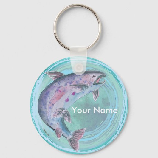 Forel Geviste aangepaste sleutelhanger (Voorkant)