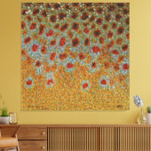 Forel Huidmontage - Bruine forel Canvas Afdruk (Insitu (Woonkamer))