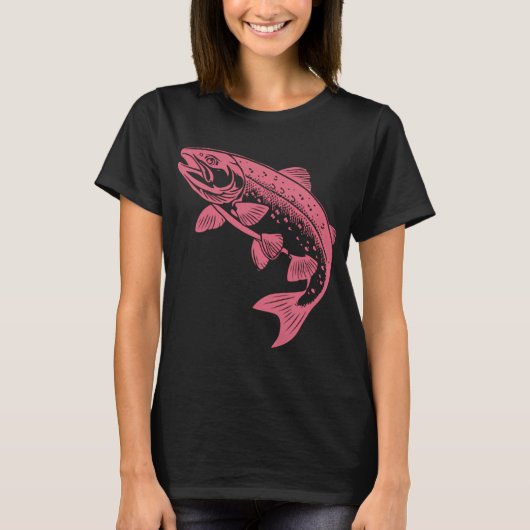 Forel in Beweging T-shirt (Voorkant)