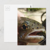 Forel in handen briefkaart (Voorkant / Achterkant)