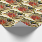 Forel in handen cadeaupapier (Hoek)