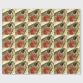 Forel in handen cadeaupapier (Vlak)