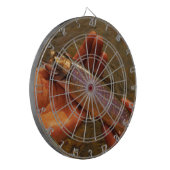 forel in handen dartbord (Voorkant Links)