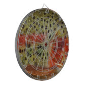 Forel in handen dartbord (Voorkant Links)