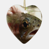 Forel in handen keramisch ornament (Rechts)