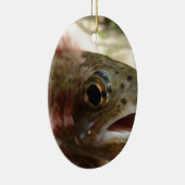 Forel in handen keramisch ornament (Rechts)
