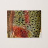 Forel in handen legpuzzel (Horizontaal)
