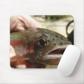 Forel in handen muismat (Met muis)