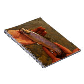 forel in handen notitieboek (Rechterzijde)