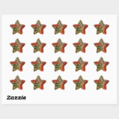 Forel in handen ster sticker (Vel)