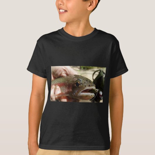 Forel in handen t-shirt (Voorkant)