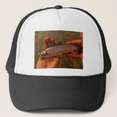 forel in handen trucker pet (Voorkant)