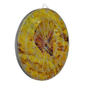 Forel in stroom dartbord (Voorkant Links)