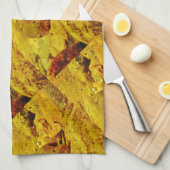 Forel in stroom theedoek (Quarter Fold)