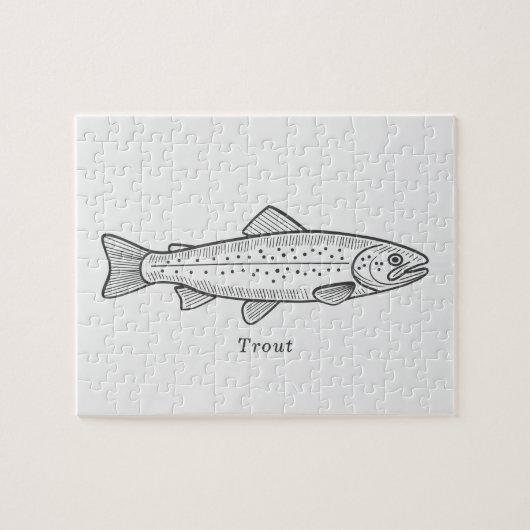 forel legpuzzel (Horizontaal)
