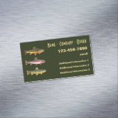 Forel Liefhebber Visitekaartje Magneet (Voorbeeld)