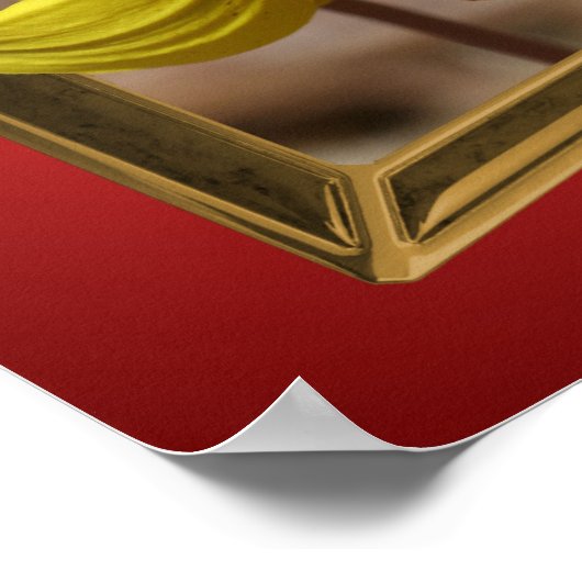 Forel Lily Flower Out of Bounds Art Poster (Hoek)